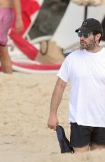 LEELEE SOBIESKI in Swimsuit on the Beach on St. Barts 12/30/2016
