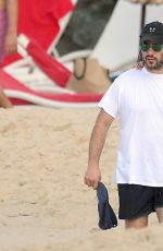 LEELEE SOBIESKI in Swimsuit on the Beach on St. Barts 12/30/2016