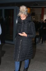 LEONA LEWIS at Heathrow Airport in London 12/23/2016