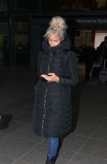 LEONA LEWIS at Heathrow Airport in London 12/23/2016