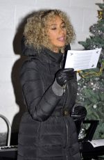 LEONA LEWIS at Hopefield Animal Sanctuary in Brentwood 12/18/2016