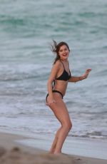 LEXI WOOD in Bikini on the Set of a Photoshoot in Miami 12/09/2016