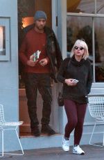 LILY ALLEN Out for Lunch in Notting Hill 12/20/2016