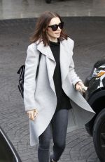 LILY COLLINS Arrives at London Hotel in West Hollywood 12/13/2016