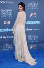 LILY COLLINS at 22nd Annual Critics