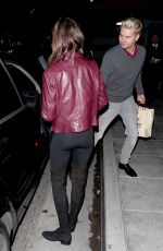 LILY COLLINS Leaves The Palm in Beverly Hills 12/15/2016