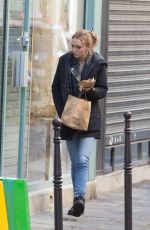 LILY-ROSE DEPP Arrives at Vanessa Paradis