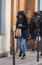 LILY-ROSE DEPP Arrives at Vanessa Paradis
