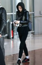 LILY-ROSE DEPP at Charles De Gaulle Airport in Paris 11/30/2016