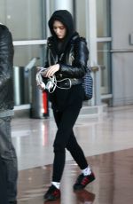 LILY-ROSE DEPP at Charles De Gaulle Airport in Paris 11/30/2016