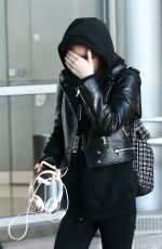 LILY-ROSE DEPP at Charles De Gaulle Airport in Paris 11/30/2016