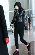 LILY-ROSE DEPP at Charles De Gaulle Airport in Paris 11/30/2016