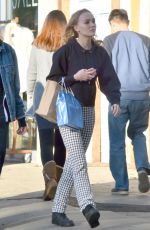 LILY-ROSE DEPP Out Shopping in Los Angeles 12/17/2016