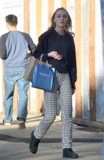 LILY-ROSE DEPP Out Shopping in Los Angeles 12/17/2016