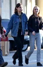 LILY-ROSE DEPP Out Shopping in Los Angeles 12/17/2016