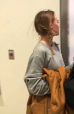 LILY-ROSE DEPP with No Make-up at LAX Airport 12/18/2016