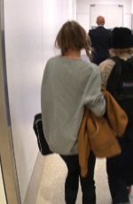 LILY-ROSE DEPP with No Make-up at LAX Airport 12/18/2016
