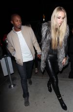 LINDSEY VONN and Kenan SMith at Catch LA in West Hollywood 12/17/2016