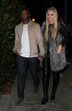 LINDSEY VONN at Delilah Club in West Hollywood 12/18/2016