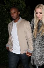 LINDSEY VONN at Delilah Club in West Hollywood 12/18/2016