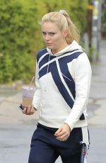 LINDSEY VONN Out and About in Beverly Hills 12/21/2016
