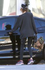LISA RINNA Leaves a Pilates Class in Studio City 12/19/2016