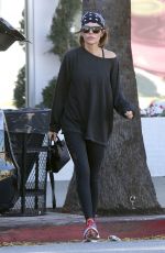 LISA RINNA Leaves a Pilates Class in Studio City 12/19/2016