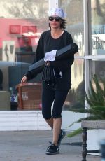 LISA RINNA Leaves a Yoga Class in Studio City 12/20/2016