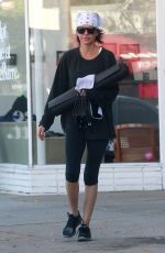LISA RINNA Leaves a Yoga Class in Studio City 12/20/2016
