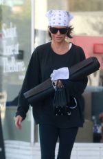LISA RINNA Leaves a Yoga Class in Studio City 12/20/2016