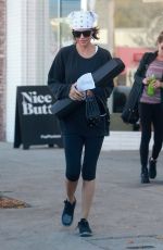 LISA RINNA Leaves a Yoga Class in Studio City 12/20/2016