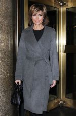 LISA RINNA Leaves New York Live Studios in New York 12/13/2016