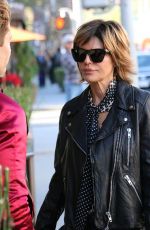 LISA RINNA Out and About in Los Angeles 12/01/2016