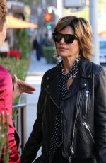 LISA RINNA Out and About in Los Angeles 12/01/2016
