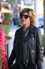 LISA RINNA Out and About in Los Angeles 12/01/2016