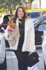 LISA VANDERPUMP Out and About in New York 12/24/2016