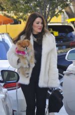 LISA VANDERPUMP Out and About in New York 12/24/2016