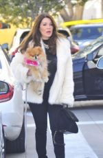 LISA VANDERPUMP Out and About in New York 12/24/2016