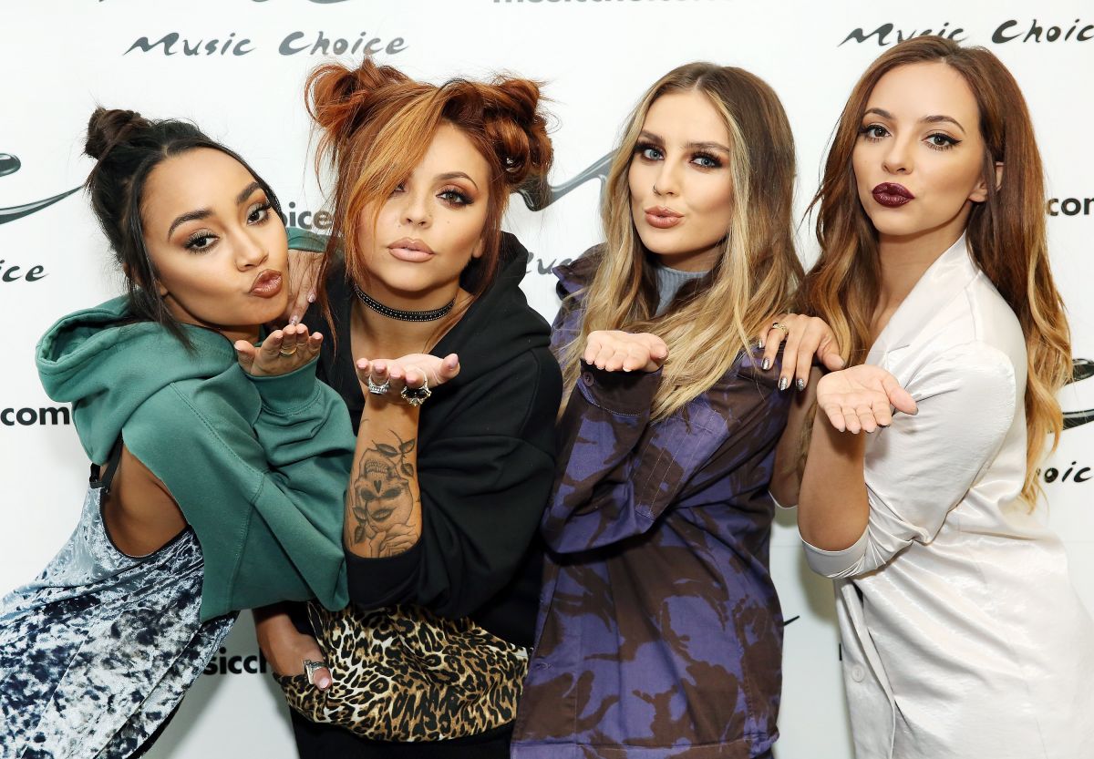 LITTLE MIX at Music Choice in New York 12/14/2016 LITTLE MIX at Music Choice in New York 12/14/2016