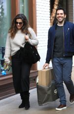 LORENZA IZZO Out for Shopping in Los Angeles 12/13/2016