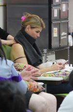 LORI LOUGHLIN at a Nail Salon in Beverly Hills 12/22/2016