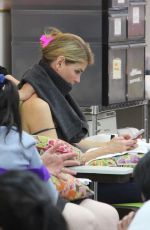 LORI LOUGHLIN at a Nail Salon in Beverly Hills 12/22/2016