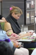 LORI LOUGHLIN at a Nail Salon in Beverly Hills 12/22/2016