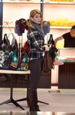 LORI LOUGHLIN Out Shopping at Gucci in Beverly Hills 12/13/2016