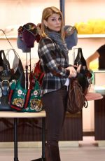 LORI LOUGHLIN Out Shopping at Gucci in Beverly Hills 12/13/2016