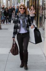 LORI LOUGHLIN Out Shopping at Gucci in Beverly Hills 12/13/2016
