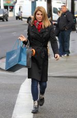 LORI LOUGHLIN Out Shopping in Beverly Hills 12/22/2016