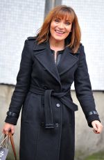 LORRAINE KELLY Leaves ITV Studios in London 12/13/2016