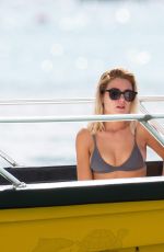 LOTTIE MOSS and JESSICA WOODLEY in Bikinis at a Beach in Barbados 12/09/2016
