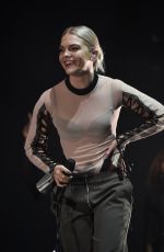 LOUISA JOHNSON at Key 103 Christmas Live in Manchester 12/09/2016